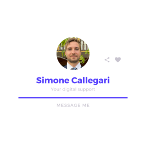 Business card of Simone Callegari